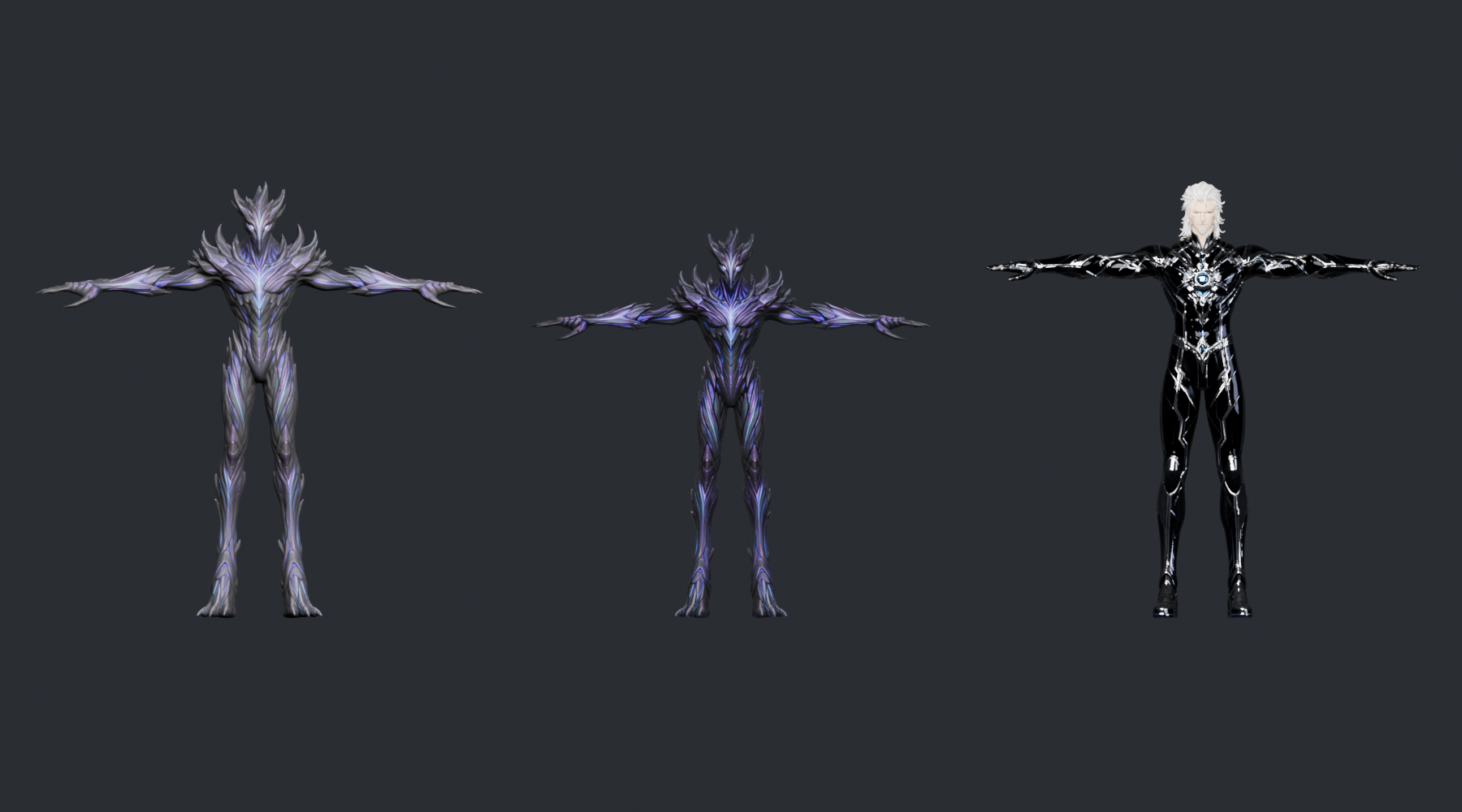 Three RHM character quality tiers